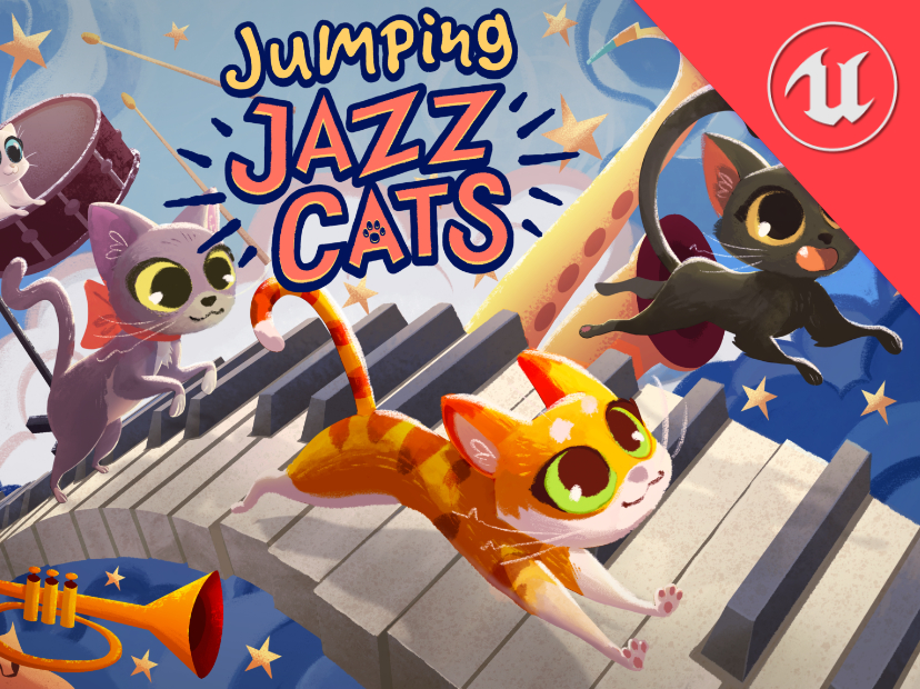 Jumping Jazz Cats